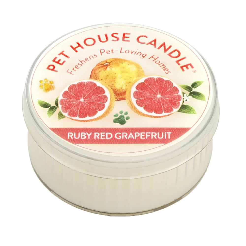 Renske Pet House Candle Ruby Red Grapefruit mini